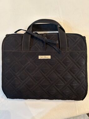 Vera Bradley Black Quilted Hanging Organizer
